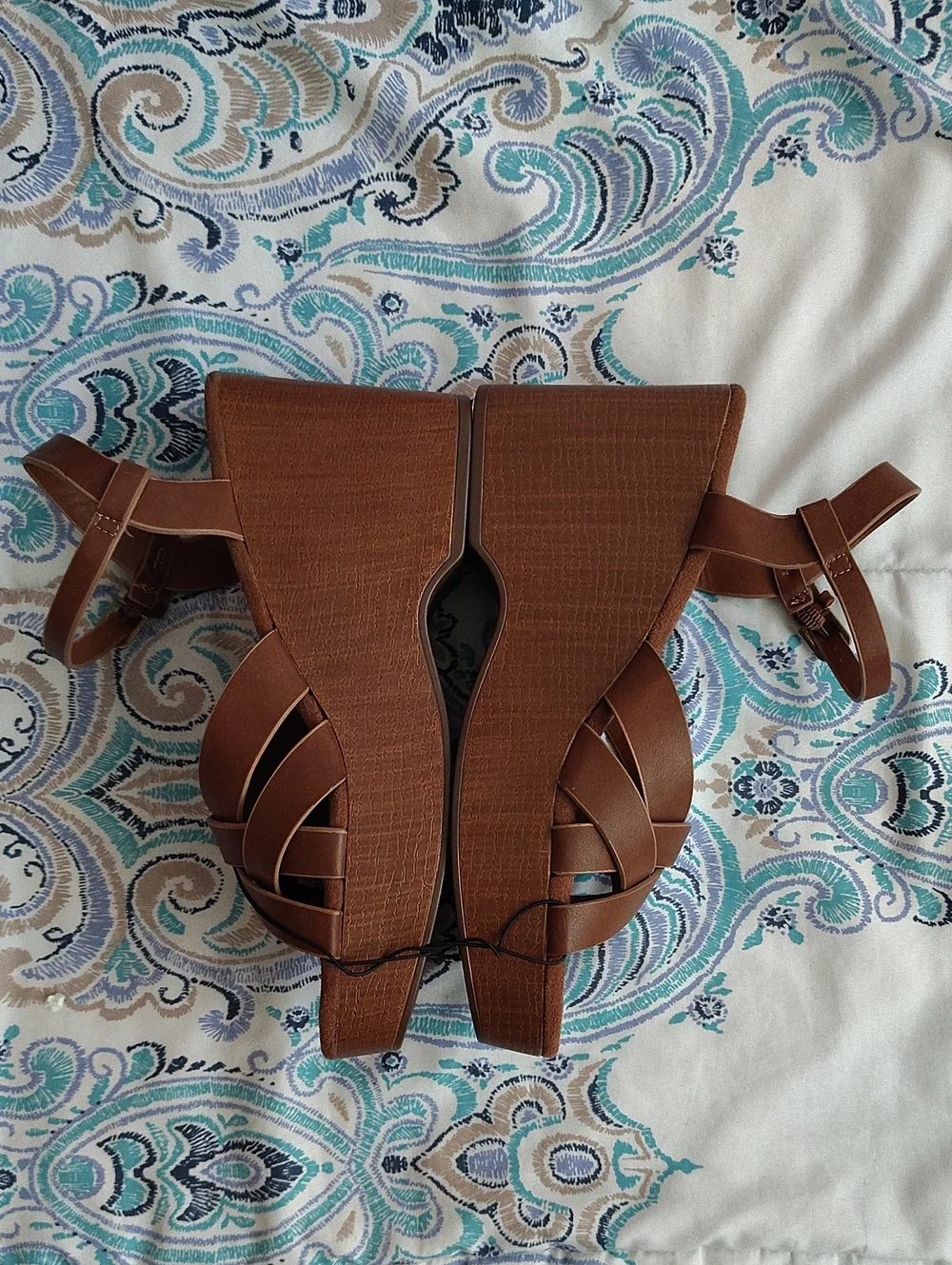 Cliffs by White Mountain Brown Zest Strappy 3.5